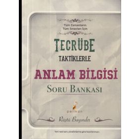 Tecrübe Taktiklerle Anlam Bilgisi Soru Bankası Rüştü Bayındır Pelikan Yayınları