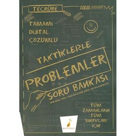 Tecrübe Taktiklerle Problemler Soru Bankası Çözümlü-Pelikan Yayınları