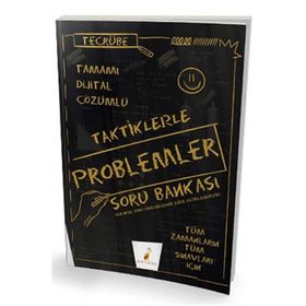 Tecrübe Taktiklerle Problemler Soru Bankası Çözümlü-Pelikan Yayınları