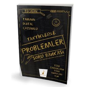 Tecrübe Taktiklerle Problemler Soru Bankası Çözümlü-Pelikan Yayınları