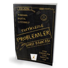 Tecrübe Taktiklerle Problemler Soru Bankası Çözümlü-Pelikan Yayınları