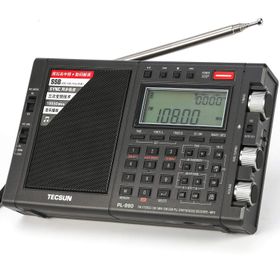 Tecsun PL-990 Taşınabilir Stereo Radyo Yüksek Performanslı Tam Bant Dijital Ayar FM AMP Radyo SW SSB MP3 Bluetooth Hoparlör