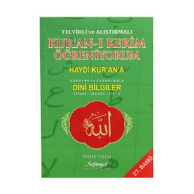 Tecvidli ve Alıştırmalı Kur’an-ı Kerim Öğreniyorum - Halit Önem