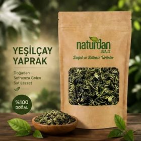 Tedarik Nokta 100 gr Yeşil Çay Yaprak