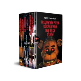 Teen Freddy'nin Pizza Dükkanı'nda Beş Gece Serisi Seti - 3 Kitap Takım