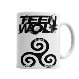 Teen Wolf Porselen Kupa Bardak