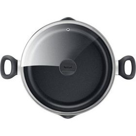 Tefal 28 cm Titanyum 1X EarlyPlus Difüzyon Tabanlı Kısa Tencere