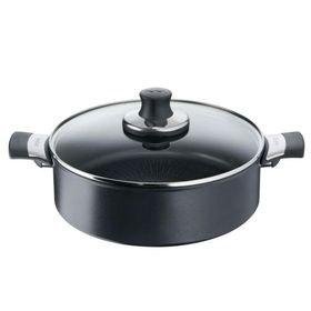 Tefal 28 cm Titanyum 1X EarlyPlus Tabanlı Kısa Tencere