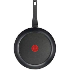 Tefal 28 cm Titanyum 1X SimpleCook Difüzyon Tabanlı Wok Tava siyah