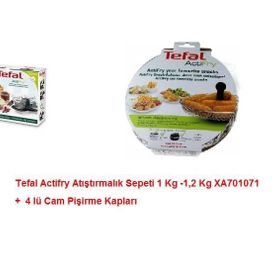 Tefal Actifry Cam Pişirme Kapları