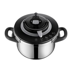Tefal Clipso+ Chef 4.5 lt 4 Pişirme Programlı Düdüklü Tencere