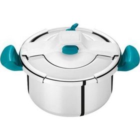 Tefal Clipso Essential Turkuaz Mor 7.5 Lt Düdüklü Tencere