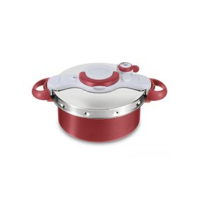Tefal Clipso Minut Duo 5 lt Kırmızı Titanium Düdüklü Tencere