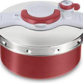 Tefal Clipso Minut Duo 5 lt Kırmızı Titanium Düdüklü Tencere