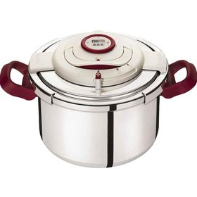 Tefal Clipso Plus Precision 8 lt Kırmızı Çelik Düdüklü Tencere