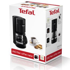 Tefal CM1218 Uno Siyah Filtre Kahve Makinesi