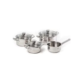 Tefal Duetto 7 Parça Açık Gri Tencere Seti