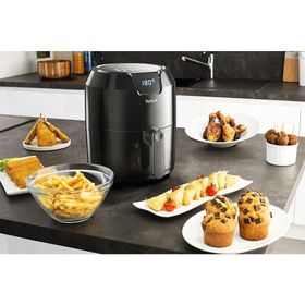 Tefal EY4018 4.2 lt Easy Fry Precision XL Yağsız Siyah Sıcak Hava Fritözü