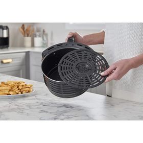 Tefal EY4018 4.2 lt Easy Fry Precision XL Yağsız Siyah Sıcak Hava Fritözü