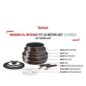 Tefal Ingenio Xl Titanyum 2x 5 Parça Tencere Seti