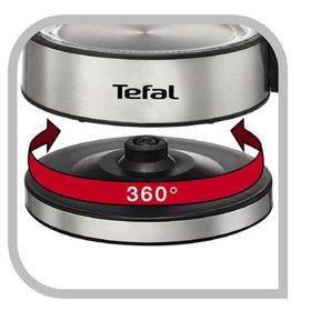 Tefal KI730D30 2200 W 1.7 lt Kapasiteli Cam Su Isıtıcısı Şeffaf