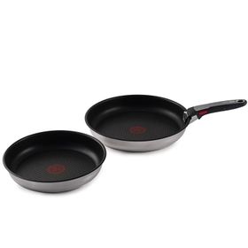 Tefal L95694 Ingenio Jamie Oliver Metal 24 28 cm 2 Parçalı Tava Seti