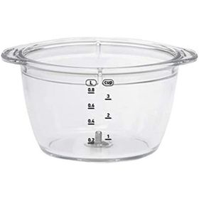 Tefal MasterChop Cam Rondo 500 W 1 lt Kapasiteli 1 Kademeli Doğrayıcı Kırmızı