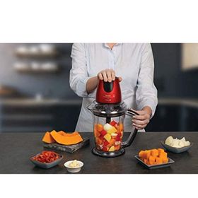 Tefal MB4705TR Masterchop Kırmızı 4 Bıçaklı 500 Watt Rondo Doğrayıcı