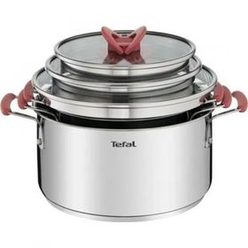 Tefal Optispace 6 Parça Çelik Tencere Seti