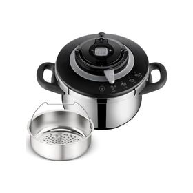 Tefal P4550632 Clipso+ Chef 4.5 lt 4 Pişirme Programlı Düdüklü Tencere