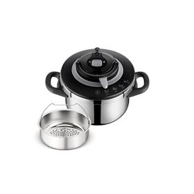 Tefal P4550632 Clipso+ Chef 4.5 lt 4 Pişirme Programlı Düdüklü Tencere