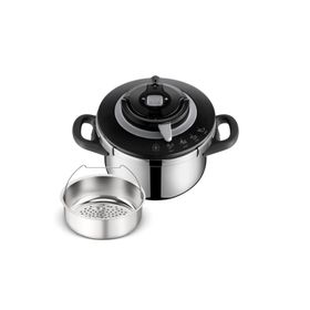 Tefal P4550632 Clipso+ Chef 4.5 lt 4 Pişirme Programlı Düdüklü Tencere