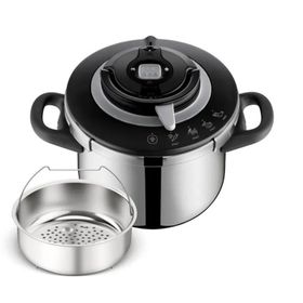 Tefal P4550731 Clipso+ Chef 4 Pişirme Programlı 6 lt Düdüklü Tencere