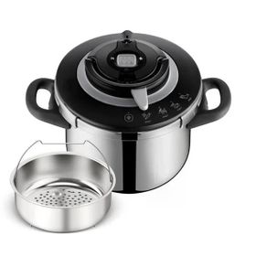Tefal P4550731 Clipso+ Chef 4 Pişirme Programlı 6 lt Düdüklü Tencere