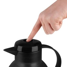 Tefal Samba Powder Paslanmaz Çelik Isı Yalıtımlı 1 lt Siyah Termos