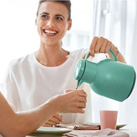 Tefal Samba Powder Paslanmaz Çelik Isı Yalıtımlı 1 lt Yeşil Termos