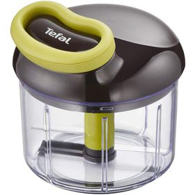 Tefal Siyah 900 ml Manual Rondo 0.9 lt Kapasiteli Doğrayıcı Sarı/Siyah