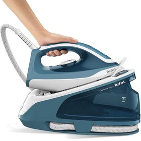 Tefal SV6131 Espress Easy Mavi - Beyaz Buharlı Ütü