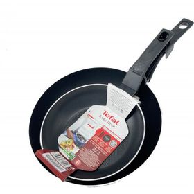 Tefal Titanyum 1X Siyah 20+26 cm Difüzyon Tabanlı Easy Cook Tava Seti
