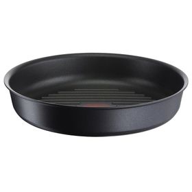 Tefal Titanyum 1x Yuvarlak 26 cm İndüksiyon Tabanlı Mix Izgara Tava