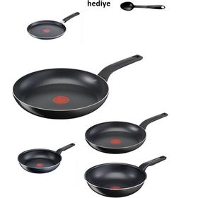 Tefal Titanyum 2X Xl Force 6 Parça Siyah Difüzyon Tabanlı Tava Seti