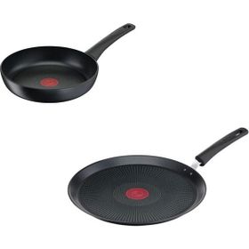 Tefal Titanyum 3x Ultimate One Siyah 20+25 cm Krep Tava Seti