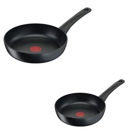 Tefal Titanyum 3x Ultimate One Siyah 24+26 cm Multipan Tava Seti