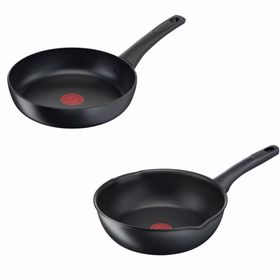 Tefal Titanyum 3x Ultimate One Siyah 24+26 cm Multipan Tava Seti