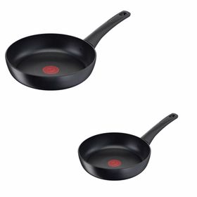Tefal Titanyum 3x Ultimate One Siyah 24+26 cm Multipan Tava Seti