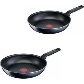 Tefal Titanyum Xl Force Siyah 20-28 cm 2 Parça Tava Seti