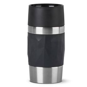 Tefal Travel Mug 0.3 lt Compact Siyah Termos