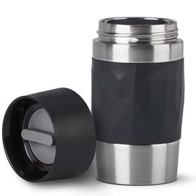Tefal Travel Mug 0.3 lt Compact Siyah Termos