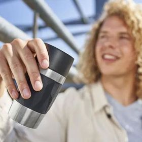 Tefal Travel Mug 0.3 lt Compact Siyah Termos