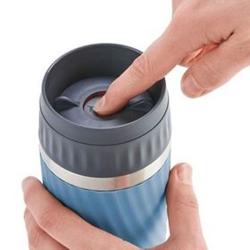 Tefal Travel Mug Easy Twist Mavi 350 ml Termos